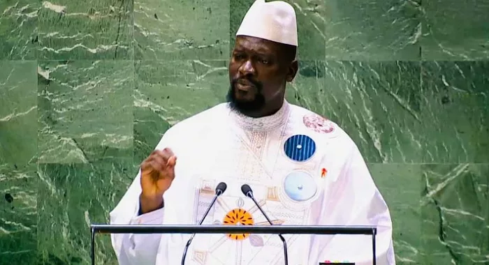 discours du colonel mamadi doumbouya à l'ONU