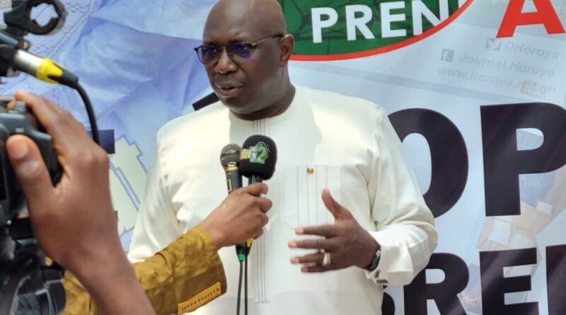 Présidentielle du 28 décembre : « Le président Mamadi Doumbouya est notre candidat, le peuple le veut », déclare Ibrahima Koné