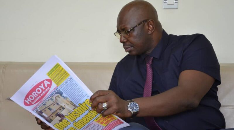 DÉMENTI DE LA DIRECTION GÉNÉRALE DU QUOTIDIEN NATIONAL HOROYA